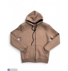 Кофта чоловіча на весну/осінь (5 шт. р.сетка 48-56) коричневий  "Peton"