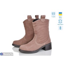 Черевики жіночі на весну/осінь (6 пар р.36-40) коричневий  "GARRA"