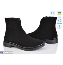 Черевики жіночі на весну/осінь (6 пар р.36-40) чорний  "GARRA"