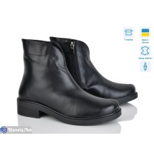 Черевики жіночі на весну/осінь (6 пар р.36-40) чорний  "GARRA"