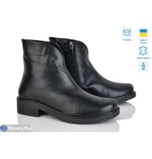 Черевики жіночі на весну/осінь (6 пар р.36-40) чорний  "GARRA"