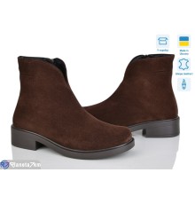 Черевики жіночі на весну/осінь (6 пар р.36-40) коричневий  "GARRA"