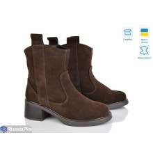 Черевики жіночі на весну/осінь (6 пар р.36-40) коричневий  "GARRA"