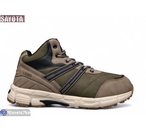 Кросівки чоловічі на зиму (8 пар р.41-46) хакі  "Sayota"
