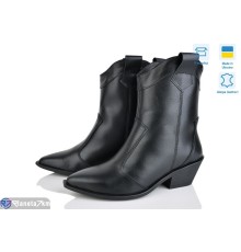 Черевики жіночі на зиму (6 пар р.36-40) чорний  "Linda"