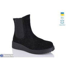 Черевики жіночі на зиму (6 пар р.37-41) чорний  "LIKA" Черевики жіночі на зиму (6 пар р.37-41) чорний  "LIKA"