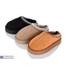 Тапки жіночі на зиму (11 пар р.36-41) мікс  "Melinda"