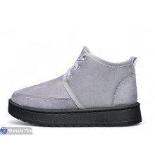 Черевики чоловічі на весну/осінь (8 пар р.40-45) сірий  "LULI"