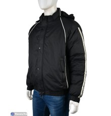 Куртка чоловіча на зиму (5 шт. р.сетка L-4XL) чорний  "Mirella"