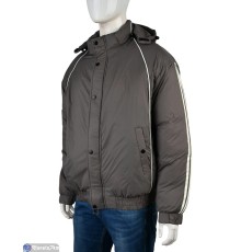 Куртка чоловіча на зиму (5 шт. р.сетка L-4XL) сірий  "Mirella"