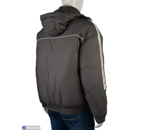Куртка чоловіча на зиму (5 шт. р.сетка L-4XL) сірий  "Mirella"