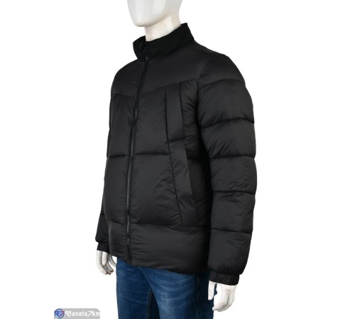 Куртка чоловіча на весну/осінь (5 шт. р.сетка L-4XL) чорний  "Mirella"