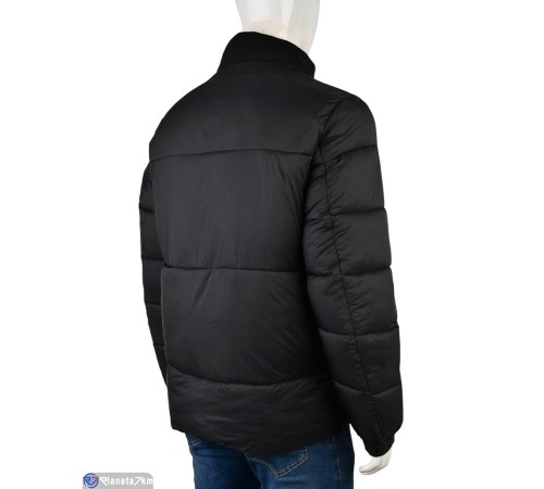 Куртка чоловіча на весну/осінь (5 шт. р.сетка L-4XL) чорний  "Mirella"