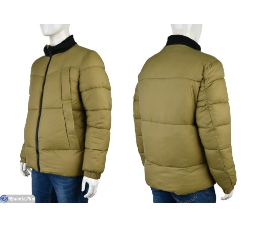 Куртка чоловіча на весну/осінь (5 шт. р.сетка L-4XL) зелений  "Mirella"
