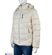 Куртка чоловіча на зиму (6 шт. р.сетка 46-56) бежевий  "Mirella"