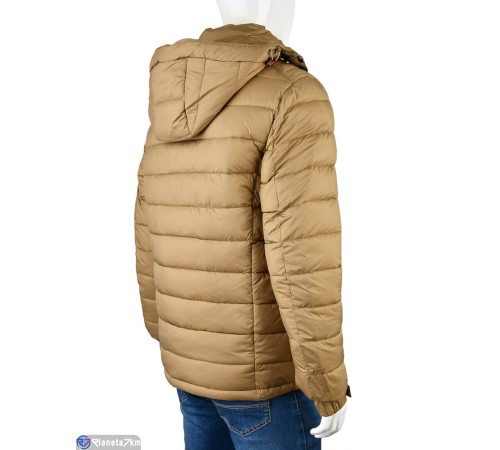 Куртка чоловіча на зиму (6 шт. р.сетка 46-56) коричневий  "Mirella"