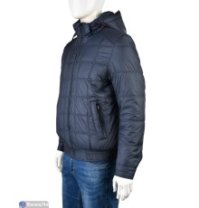 Куртка чоловіча на зиму (6 шт. р.сетка 46-56) синій  "Mirella"