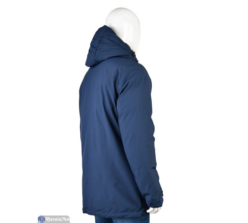 Куртка чоловіча на зиму (5 шт. р.сетка M-3XL) синій  "Mirella"