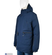 Куртка чоловіча на зиму (5 шт. р.сетка M-3XL) синій  "Mirella"