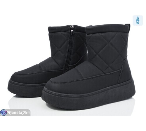 Черевики жіночі на зиму (8 пар р.36-41) чорний  "YAMMI SHOES" Черевики жіночі на зиму (8 пар р.36-41) чорний  "YAMMI SHOES"