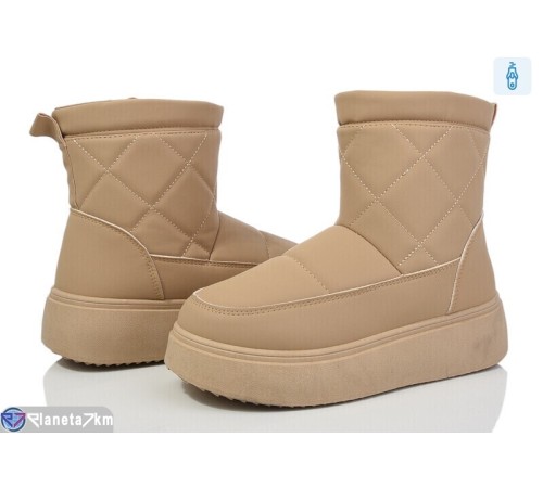 Черевики жіночі на зиму (8 пар р.36-41) бежевий  "YAMMI SHOES" Черевики жіночі на зиму (8 пар р.36-41) бежевий  "YAMMI SHOES"