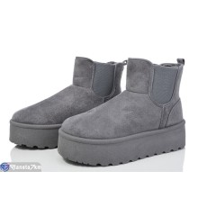 Уггі жіночі на зиму (8 пар р.36-41) сірий  "YAMMI SHOES"