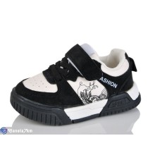 Дитячі кросівки на весну/осінь (10 пар р.21-25) чорний  "HIGULA"