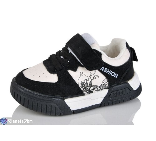 Дитячі кросівки на весну/осінь (10 пар р.21-25) чорний  "HIGULA"