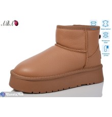 Уггі жіночі на зиму (6 пар р.36-40) коричневий  "Aba"