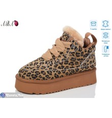 Черевики жіночі на зиму (6 пар р.36-40) бежевий  "Aba"