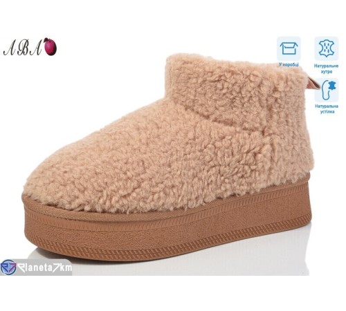 Уггі жіночі на зиму (6 пар р.36-40) бежевий  "Aba"