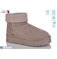 Уггі жіночі на зиму (6 пар р.36-40) коричневий  "Aba"