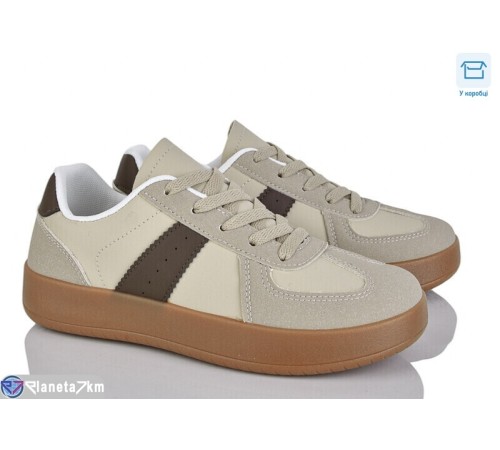 Дитячі кросівки на весну/осінь (8 пар р.36-41) коричневий  "Laifakids"