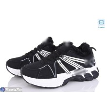 Дитячі кросівки на зиму (8 пар р.36-41) чорний  "Laifakids"