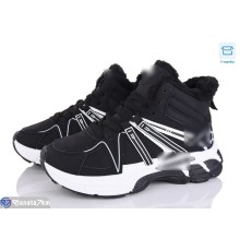 Дитячі кросівки на зиму (8 пар р.36-41) чорний  "Laifakids"