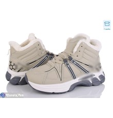 Дитячі кросівки на зиму (8 пар р.36-41) бежевий  "Laifakids"