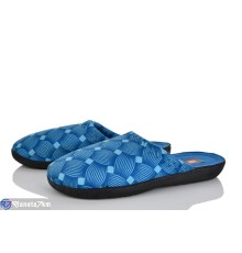 Тапки жіночі на весну/осінь (6 пар р.37-41) синій  "LUXORIS"