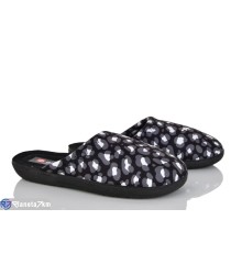 Тапки жіночі на весну/осінь (6 пар р.36-40) чорний  "LUXORIS"