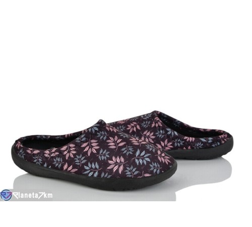 Тапки жіночі на весну/осінь (6 пар р.36-40) чорний  "LUXORIS"