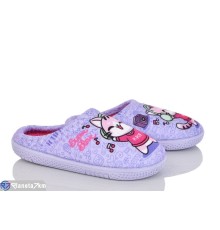 Тапки дитячі на зиму (6 пар р.27-30) фіолетовий  "LUXORIS"