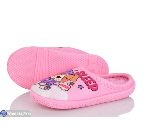 Тапки дитячі на зиму (6 пар р.31-35) рожевий  "LUXORIS"