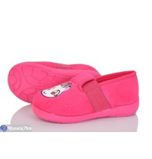 Тапки дитячі на весну/осінь (6 пар р.25-30) рожевий  "LUXORIS"