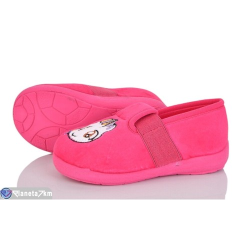 Тапки дитячі на весну/осінь (6 пар р.25-30) рожевий  "LUXORIS"