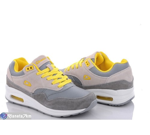 Кросівки жіночі на весну/осінь (8 пар р.37-41) сірий  "DEMAVEER"