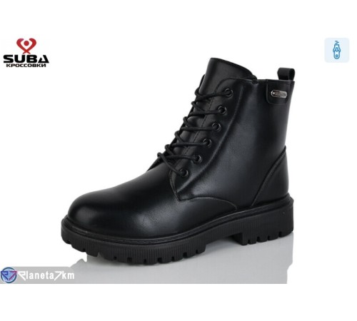 Черевики жіночі на зиму (8 пар р.37-42) чорний  "SUBA" Черевики жіночі на зиму (8 пар р.37-42) чорний  "SUBA"