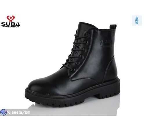 Черевики жіночі на зиму (8 пар р.37-42) чорний  "SUBA" Черевики жіночі на зиму (8 пар р.37-42) чорний  "SUBA"