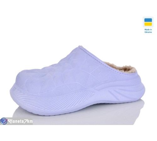 Калоші жіночі на зиму (8 пар р.36-41) фіолетовий  "Melinda"