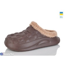 Калоші жіночі на зиму (8 пар р.36-41) коричневий  "Melinda"