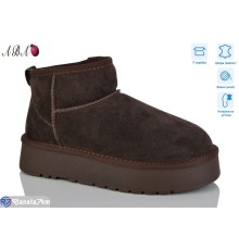 Уггі жіночі на зиму (6 пар р.36-40) коричневий  "Aba"