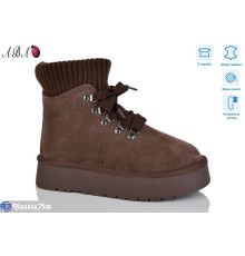 Уггі жіночі на зиму (6 пар р.36-40) коричневий  "Aba"